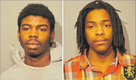  ??  ?? Michael Ward (left) and Kenneth Williams are charged in the murder of Hadiya Pendleton (below).