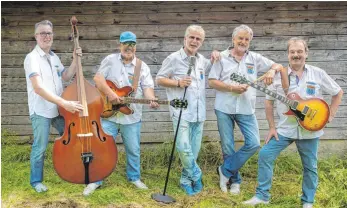  ?? FOTO: VERANSTALT­ER ?? The Rockin’ 60s treten am Sonntag auf dem Stadtfest auf.