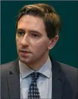  ??  ?? Minister Simon Harris