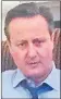  ??  ?? David Cameron