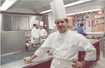  ?? GERARD FOUET/AFP/GETTY IMAGES ?? French chef Joel Robuchon was crowned cook of the century in 1990.