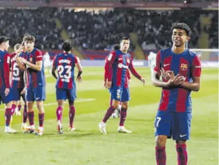  ?? // VALENTÍ ENRICH ?? Lamine Yamal fue el MVP del Barça contra el Mallorca