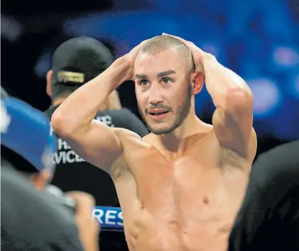  ?? AFP ?? Ruso. Dadashev falleció cuatro días después de un combate disputado en Maryland, Estados Unidos.