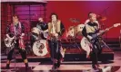  ??  ?? Two drummers … Adam and the Ants on American Bandstand. Photograph: Chris Walter/WireImage