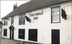  ??  ?? The Swan Inn in Sturry High Street