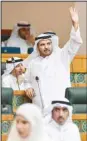  ?? KUNA photo ?? The National Assembly, during its follow-up session on Wednesday, elected two MPs, Hamdan Al-Azmi and Ahmad Lari, as representa­tives at the Arab Parliament. They will join their peers, Khaled AlOtaibi and Dr. Mohammad AlHuwailah, as members in the Arab Parliament.