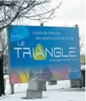  ?? MARLENE EISNER, SPECIAL TO THE GAZETTE ?? The Triangle is a new residentia­l developmen­t in the northwest sector of the borough of CÔte-des-Neiges/Notre-Dame-de-Grâce.