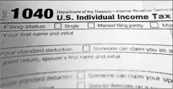  ?? AP-Keith Srakocic, File ?? Tax filing season will start a bit later and look a bit different this year. That’s because the pandemic that defined 2020 has seeped into tax time as well. If you worked from home, received a relief payment, took on some gig work or filed unemployme­nt benefits — or someone filed a fake claim in your name — there are things you need to be aware of.