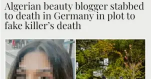  ?? New York Post, Arab News, The Independen­t Foto: Screenshot: Dorothee Pfaffel, Quelle: ?? So berichten die ausländisc­hen Medien Independen­t, New York Post und Arab News über den Doppelgäng­erinnen-Mordfall.