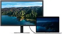  ??  ?? Der LG Ultrafine 4K punktet mit 24 Zoll, Retina-auflösung, großem Farbraum und einer komfortabl­en Steuerung am Mac (749 Euro).