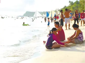  ?? SUNSTAR FILE ?? CESSPOOL? The Department of Tourism in Western Visayas is optimistic of hitting its visitor target despite environmen­tal concerns.