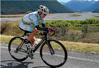  ??  ?? Nelson’s Elina Ussher will be hard to beat in the Coast to Coast women’s one-day race on Saturday.