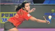  ?? PTI ?? PV Sindhu will face Sung Ji Hyun in first round of All England.