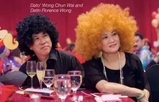  ??  ?? Dato’ Wong Chun Wai and Datin Florence Wong