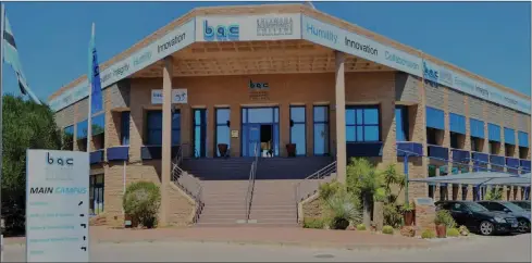  ?? ?? Head of class: The Botswana Accountanc­y College is the country’s main institute of training in the profession