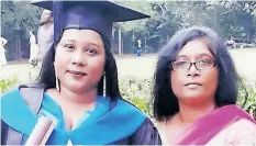  ?? Supplied ?? ITASHIA Sivona Chetty with her mother Ideleen. |