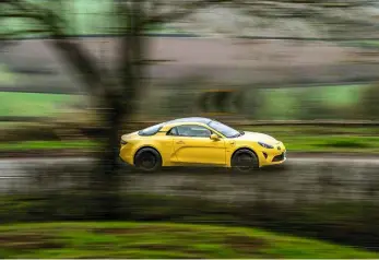  ??  ?? Above: it’s hardly a coincidenc­e that by following similar core principles to Lotus in developing the A110, Alpine produced one of the finest cars of the last two decades