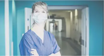  ?? ?? Advanced critical care practition­er Caroline McCrea