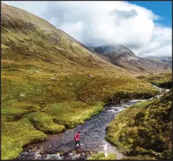  ??  ?? Scotland’s Rat Race Coast to Coast challenge