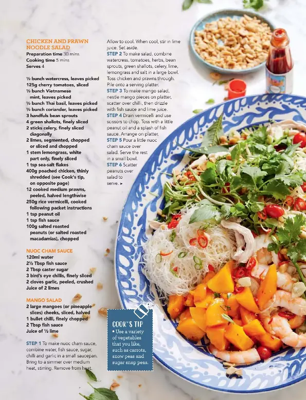 CHICKEN AND PRAWN NOODLE SALAD - PressReader