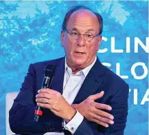  ?? ?? Larry Fink, CEO de BlackRock.