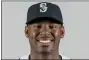  ?? DARRYL WEBB — THE ASSOCIATED PRESS FILE ?? This is a 2020 file photo showing Kyle Lewis of the Seattle Mariners baseball team. Lewis won the AL Rookie of the Year award on Monday, Nov. 9, 2020.