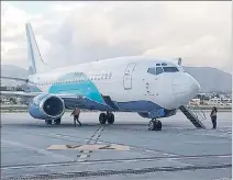  ?? CORTESÍA ?? Transporte. Este es el B737500 de México destinado para llevar a Macará hasta Cúcuta.