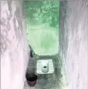  ?? PICTURE: PRASHANTH VISHWANATH­AN ?? A toilet block, built by villagers with support from Sulabh Internatio­nal Social Service Organisati­on, stands on the roof of a house in Hirmtala village, Haryana, India.