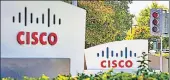  ?? BLOOMBERG ?? ■ Cisco’s corporate VC arm will actively invest in startups within the US, as well as in other countries, including India.