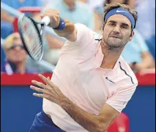  ?? AP ?? Roger Federer will be looking for his 20th Grand Slam.