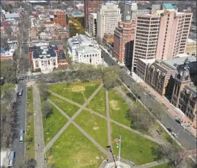  ?? Patrick Sikes / For Hearst Connecticu­t Media ?? New Haven Green