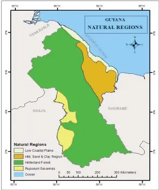  ?? ?? Now, here are some questions for you.
1. Which is the largest natural region?
2. Which natural region is the smallest and narrowest?