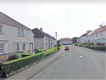  ??  ?? ALTERCATIO­N: Police had been called to reports of loud music in Raeburn Crescent.