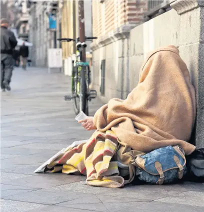  ?? LEVI086 ?? A pilot project for rough sleepers in Bridgend has been hailed a success