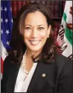  ??  ?? Kamala Harris