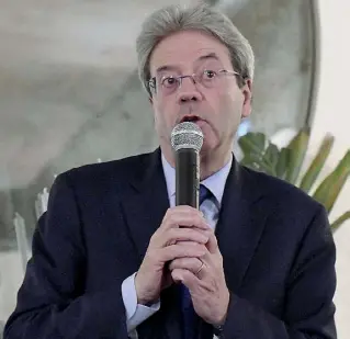  ??  ?? Il presidente del Consiglio Paolo Gentiloni è candidato a Roma 1