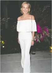  ?? FRAZER HARRISON/GETTY IMAGES ?? Stone at the 100th anniversar­y of Women’s Suffrage Gala in July.