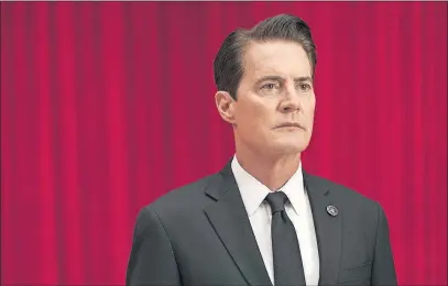  ?? [SHOWTIME] ?? Kyle MacLachlan as FBI agent Dale Cooper