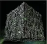  ??  ?? SCARY: Borg Cube