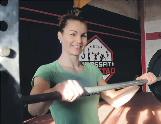  ??  ?? OVERRASKET: Karen Ros Saemundard­óttir vant nylig European Championsh­ip i CrossFit.