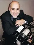  ??  ?? Marquis Wine Cellars owner John Clerides’ Enjoy It Now program offers gala attendees better wines than hotels might usually provide.