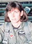  ?? KEVIN KELLY/U.S. AIR FORCE ?? Arizona Rep. Martha McSally was the first female pilot to fly a combat mission.