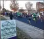  ?? BOB KEELER — DIGITAL FIRST MEDIA ?? Runners take off at the start of the Reindeer Run 5K Dec. 1 in Souderton.