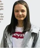  ??  ?? Johanna Schneegans (13), hat 2017 den ersten Platz beim Bundeswett­bewerb Jugendmusi­zier (Blockflöte) gewonnen.
