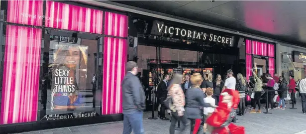  ??  ?? The £100-plus spend at luxury lingerie firm Victoria’s Secret was deemed ‘fraudulent’ and repaid