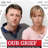  ??  ?? Parents Gerry and Kate McCann