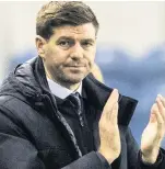  ??  ?? MONEY TALKS Rangers boss Steven Gerrard