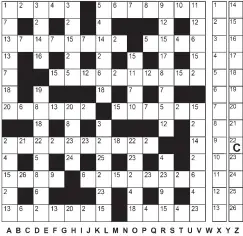  ??  ?? Need a little help getting started? Then call for up to four extra clue letters on: 1550 718 708 Calls cost no more than 95c. Mobile rates may vary. SOLUTIONS ON MONDAY