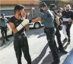  ?? PERALES IBORRA ?? Uno de los 13 jóvenes detenidos por otra violación grupal en Valencia.