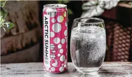  ??  ?? Arctic Summer Boozy Bubbles (with Polar Seltzer) was considered “the closest to being a seltzer.”